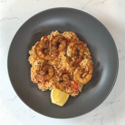 Tomato & Shrimp Risotto