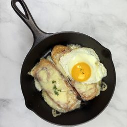Croute au Fromage et Jambon