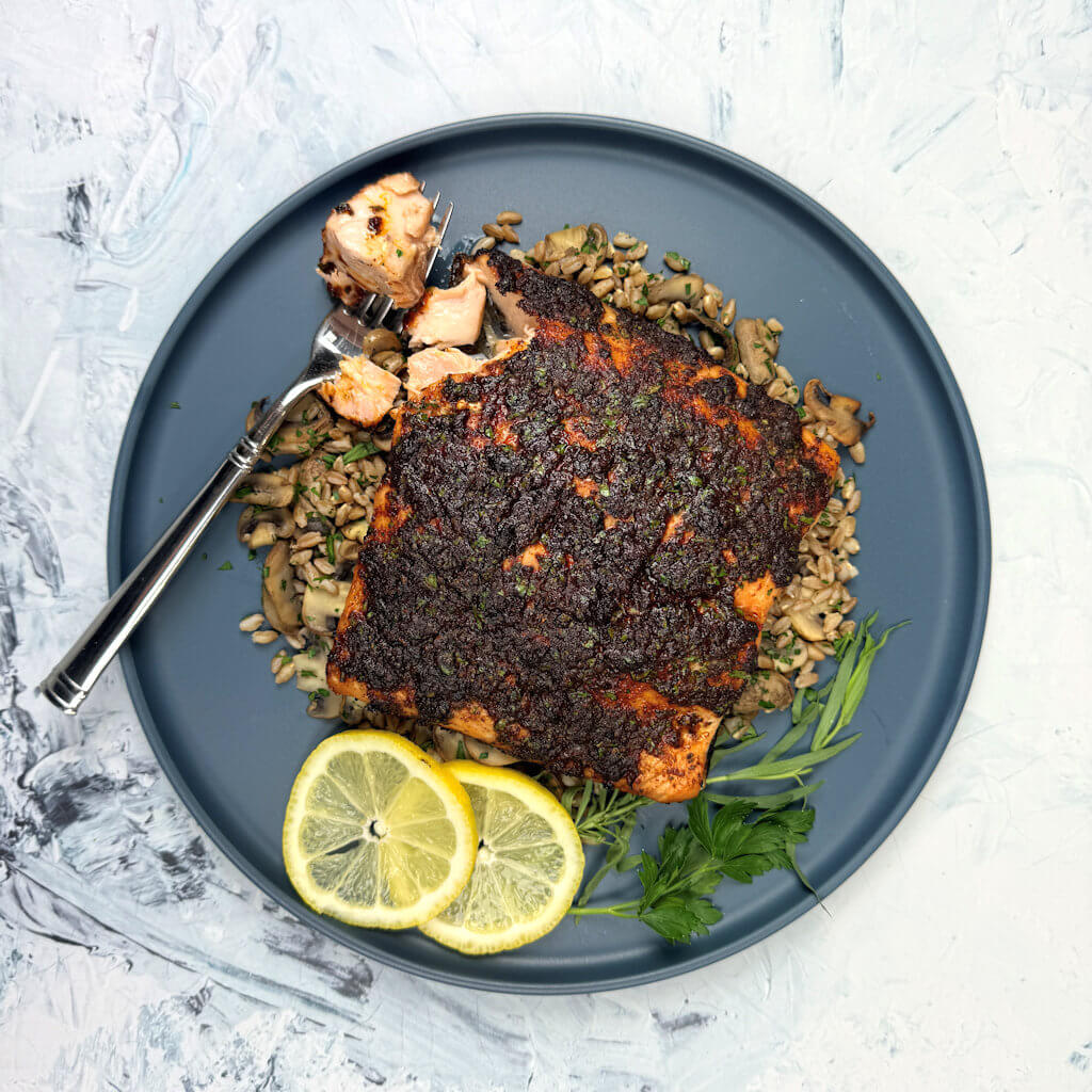 Herb Crusted Salmon