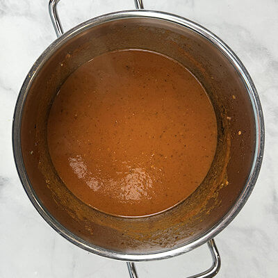 Step 5 - Blend the soup until smooth, making use of a food processor or an immersion blender.