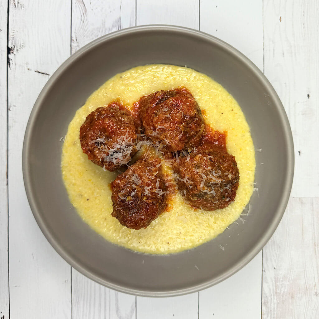 Italian Meatballs with Nduja
