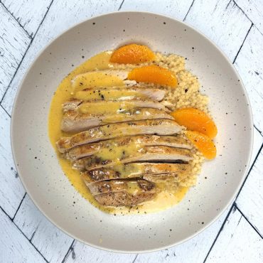 Chicken Breast with Orange Mustard Sauce