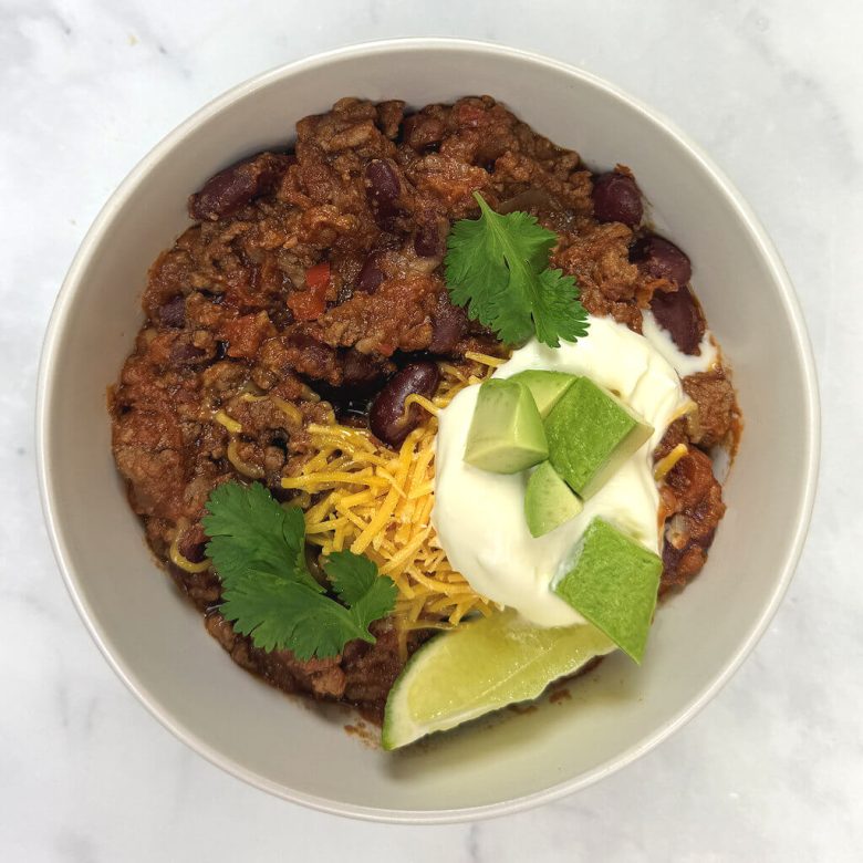 Small Batch Chili con Carne