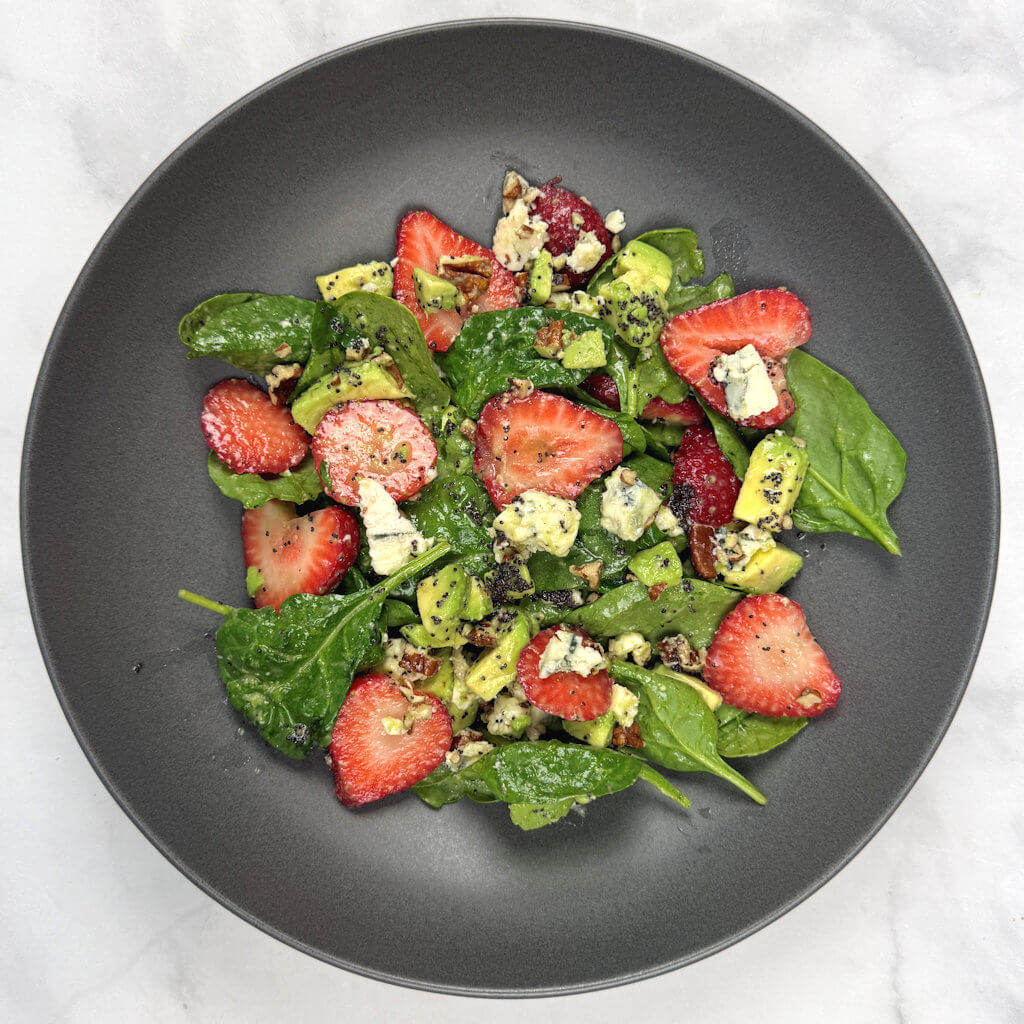 Avocado Strawberry Salad