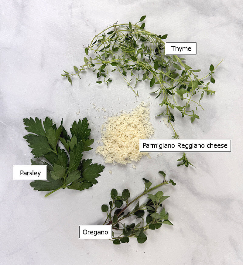 Variations to flavor toasted breadcrumbs