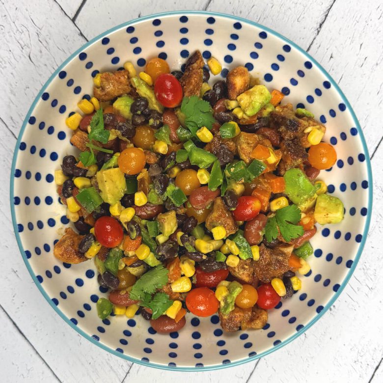 Cowboy Caviar with Chicken