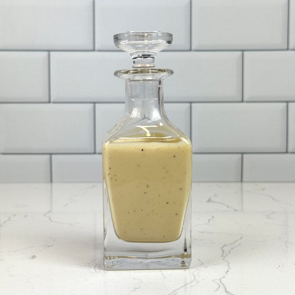 Small batch creamy honey mustard dressing